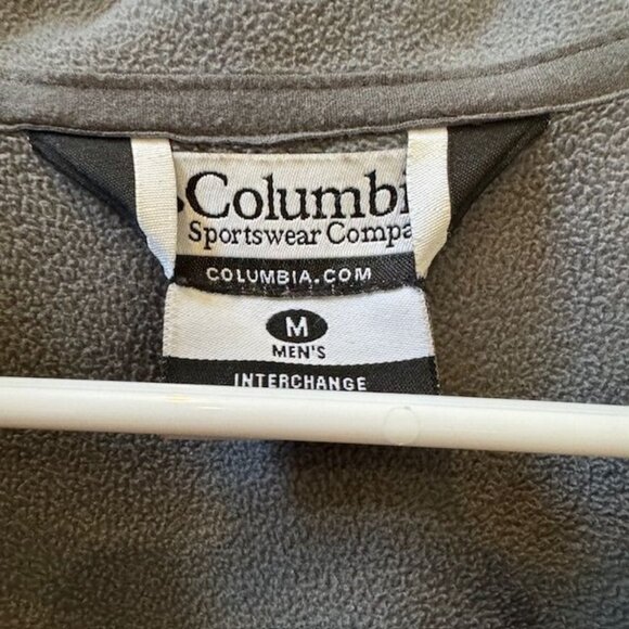 Columbia Mens Interchange Jacket Medium Olive & Grey - Picture 5 of 9